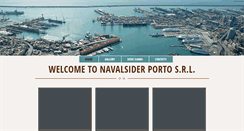 Desktop Screenshot of navalsiderporto.com